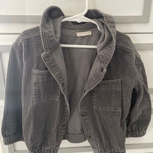 corduroy grey jacket